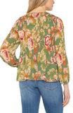 GREEN MULTI FLORAL