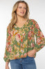 GREEN MULTI FLORAL