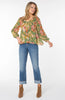 GREEN MULTI FLORAL
