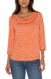 CORAL BLAZE IKAT