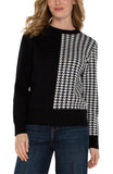 BLACK WHITE HOUNDSTOOTH