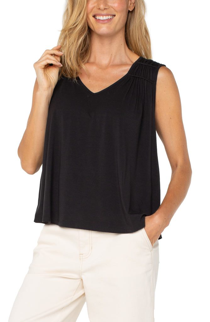 【NOICE】 M RIBBED SLEEVELESS TOP /追跡付 LM8D93VMK-BLACK-SF-W_1024x1024