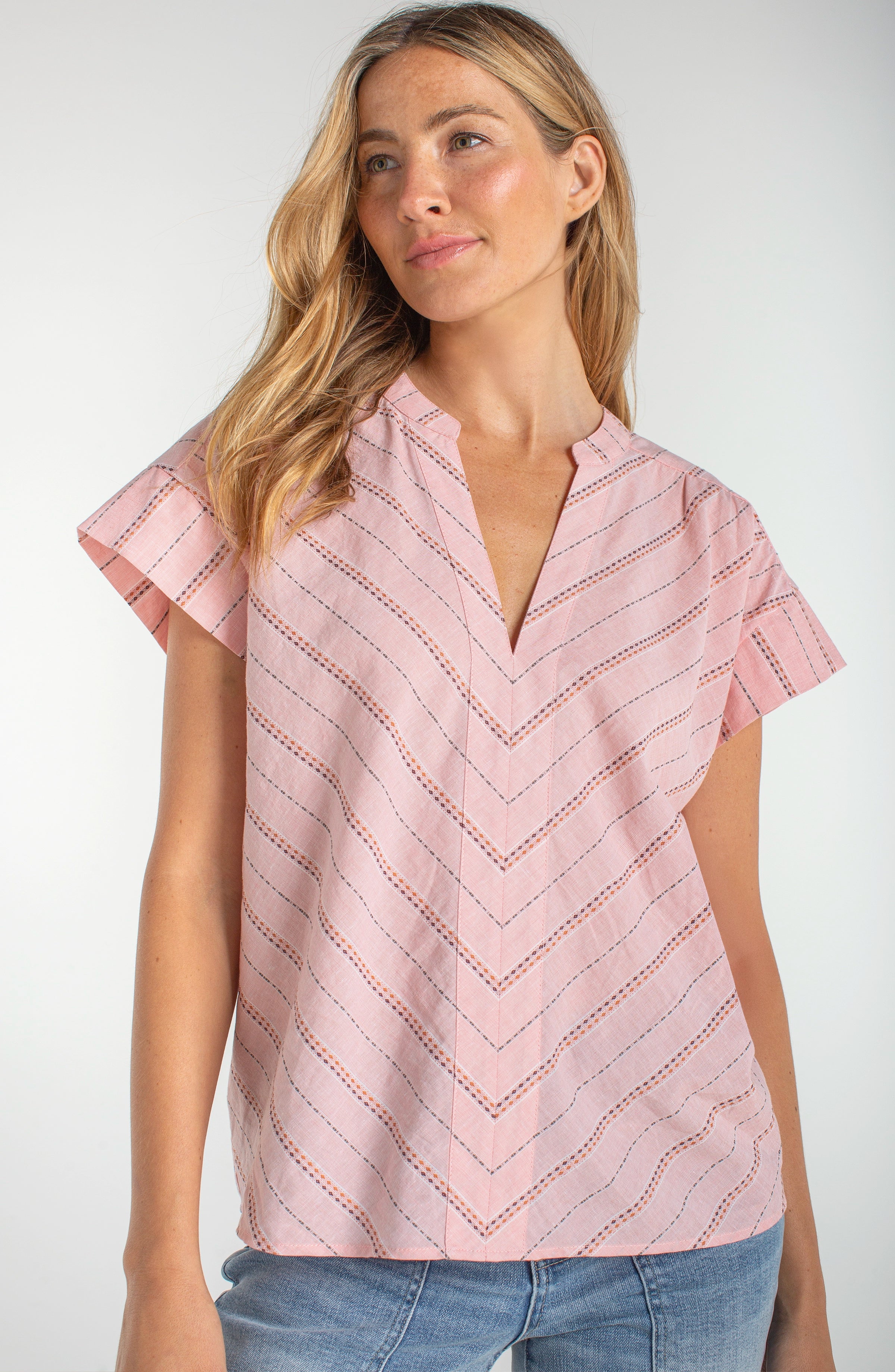 PINK MULTI STRIPE