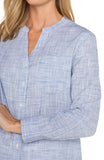 BLUE WHITE CROSSHATCH