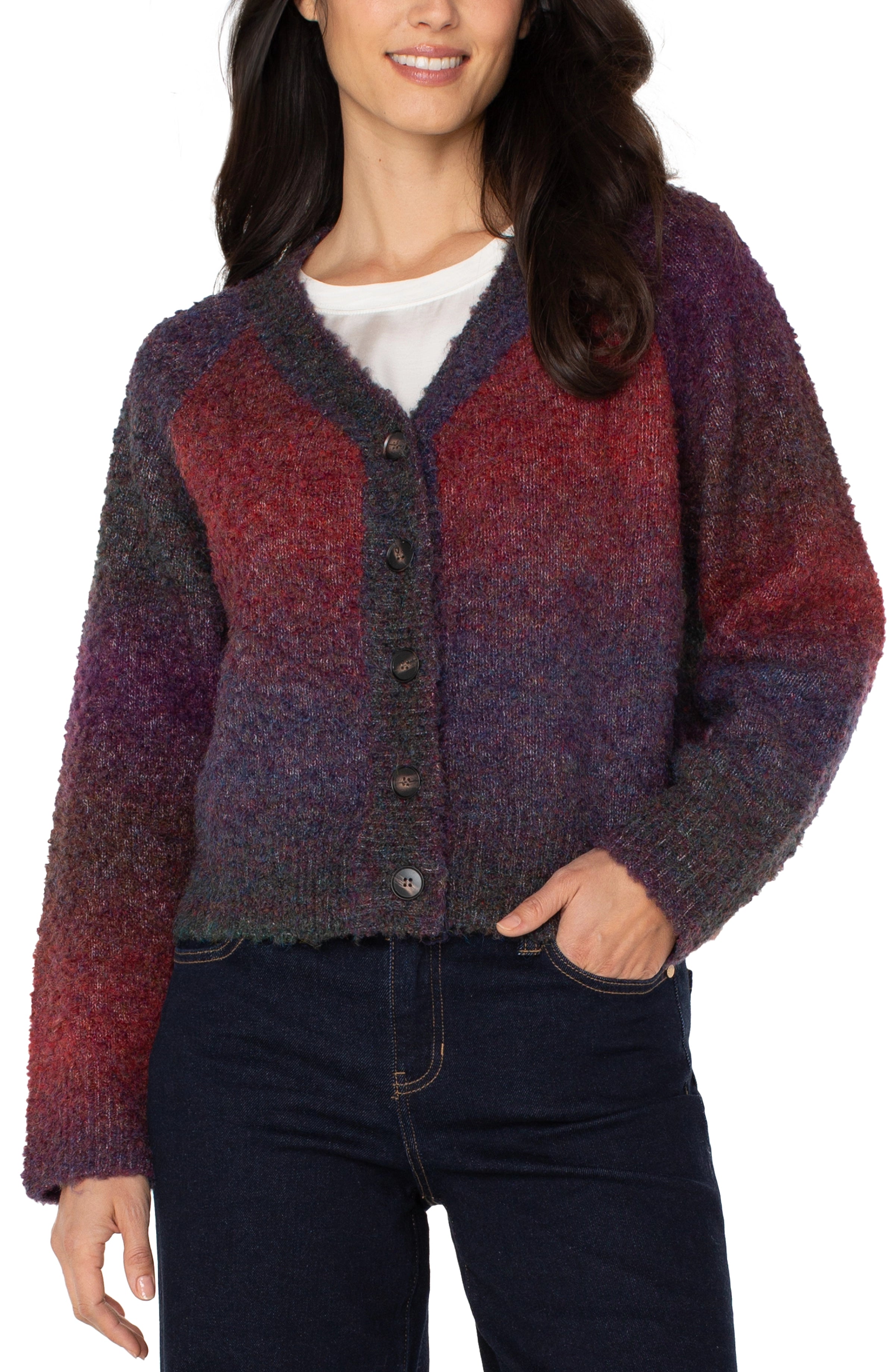 BERRY BURGUNDY OMBRE