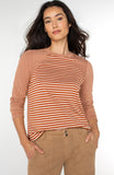 GINGER SPICE CREAM STRIPE