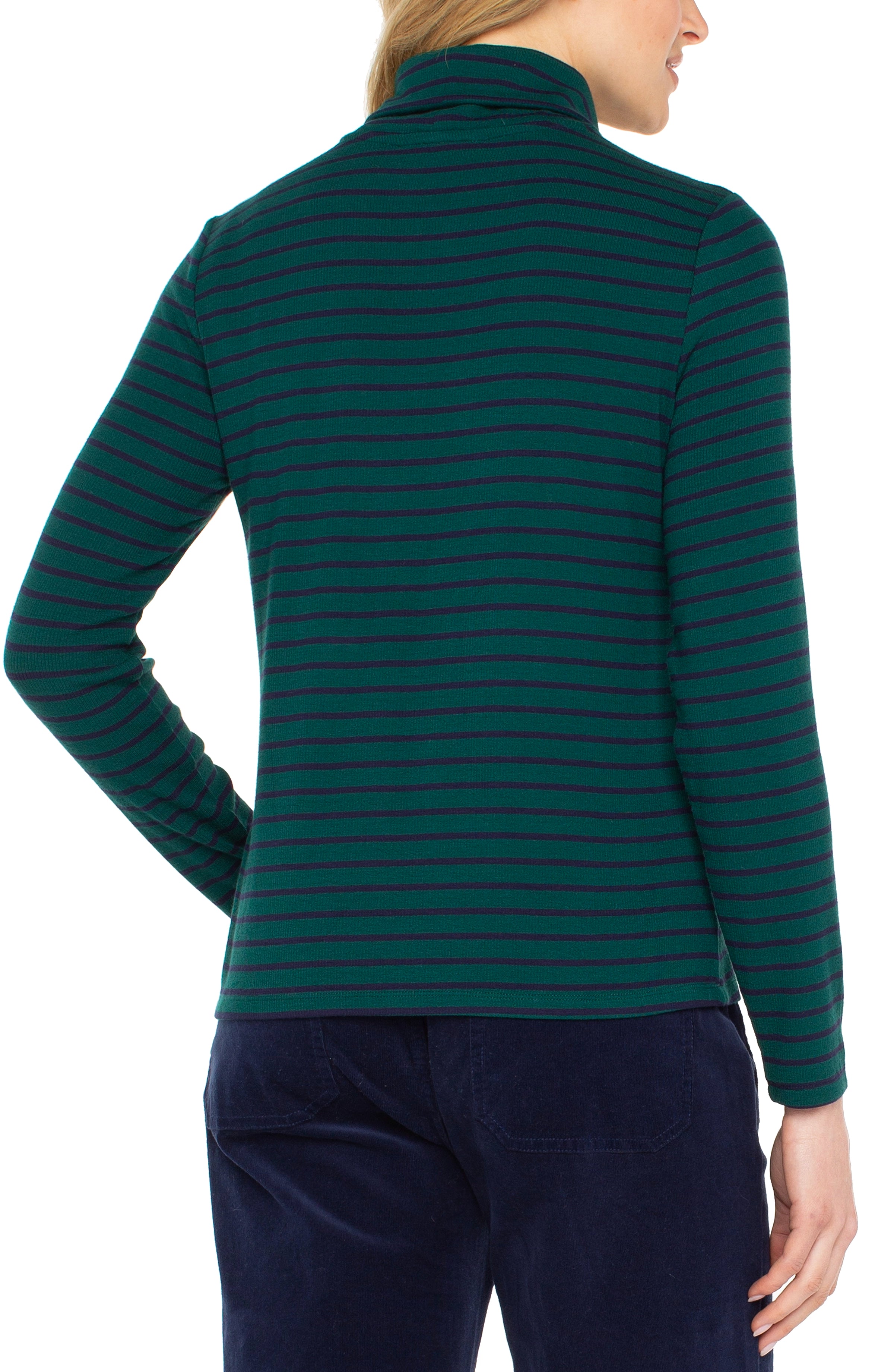 EMERALD NAVY STRIPE