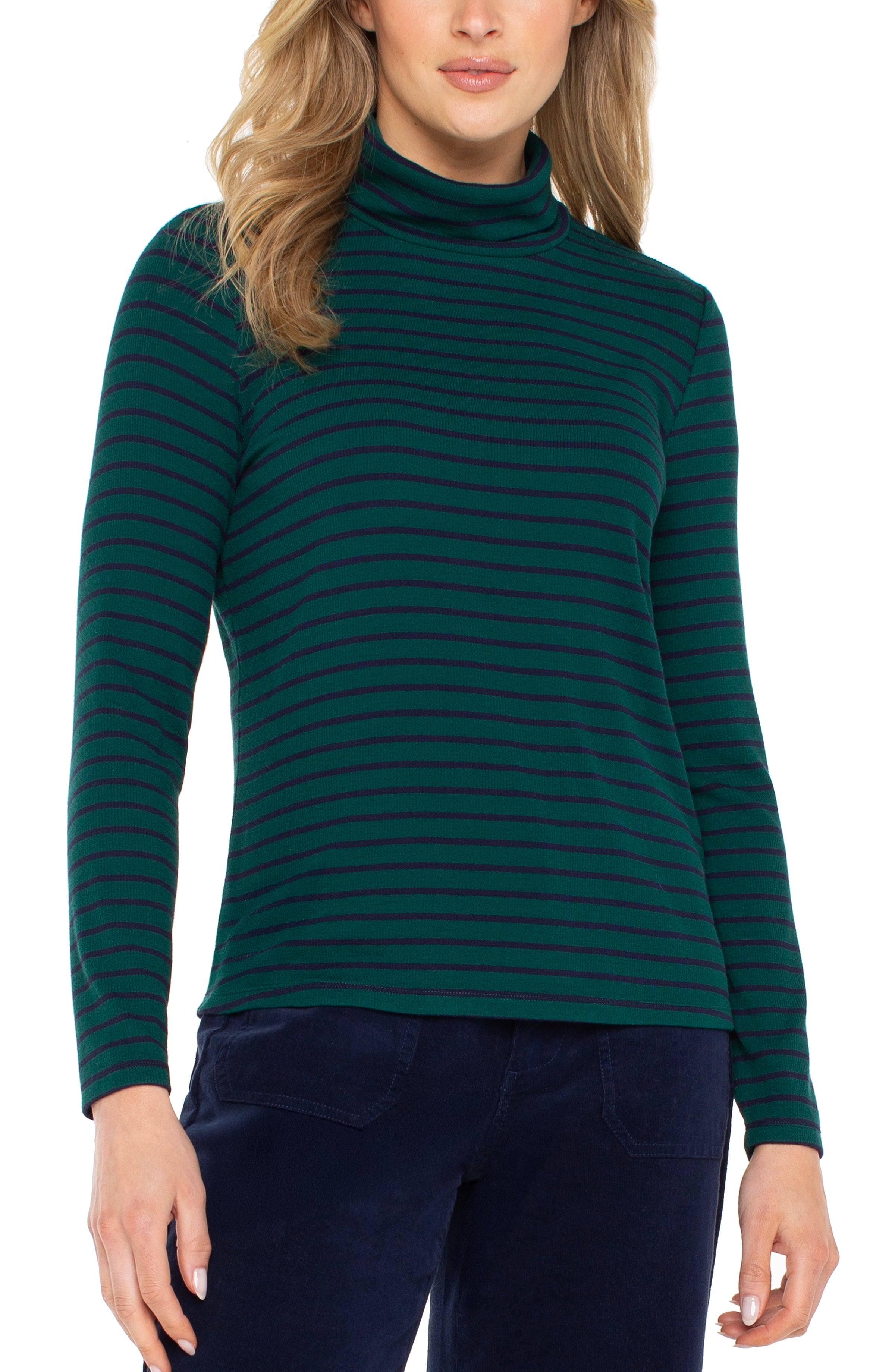 EMERALD NAVY STRIPE