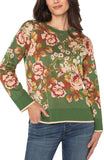 GREEN MULTI FLORAL