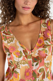 TAN FLORAL MULTI
