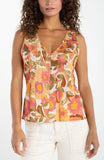 TAN FLORAL MULTI
