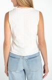 CREAM STRIPE EMBROIDERY