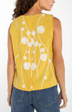 YELLOW CREAM EMBROIDERY