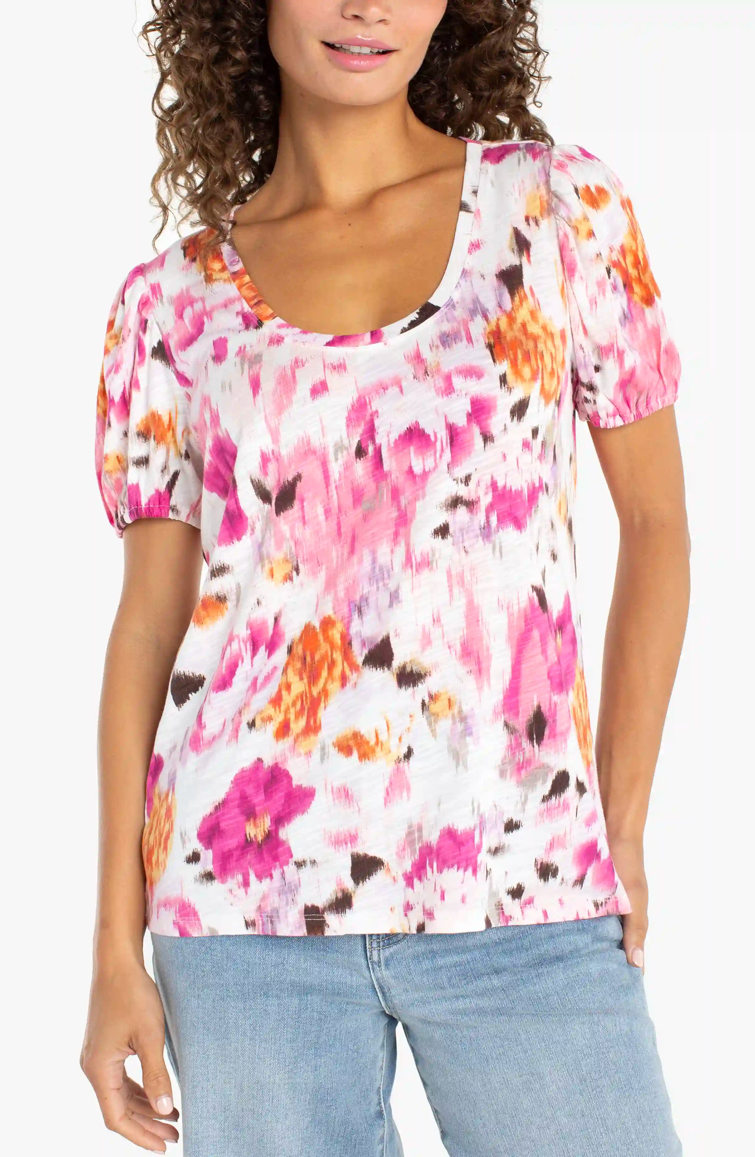 PINK MULTI FLORAL