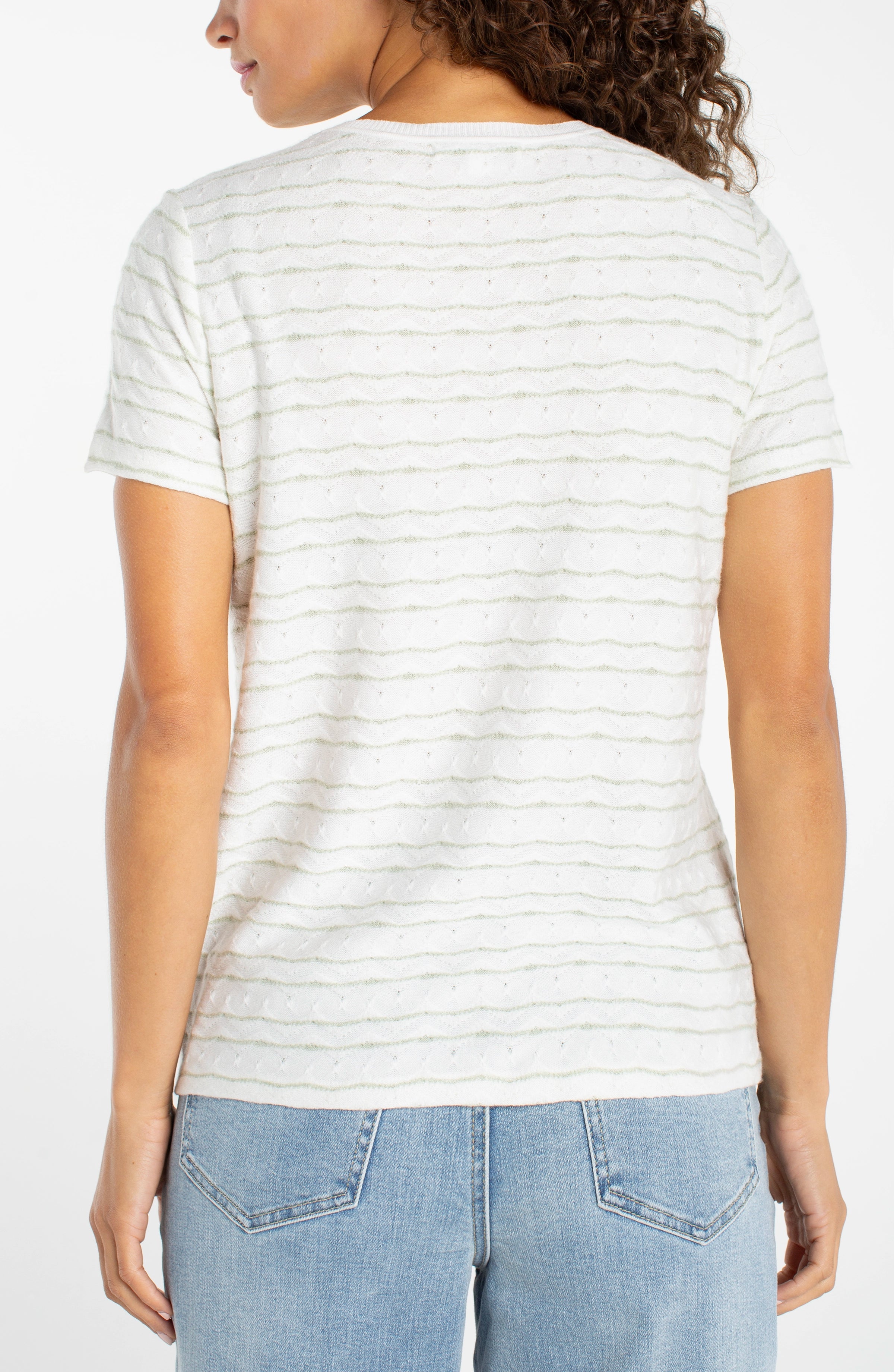 BONE MATCHA GREEN STRIPE