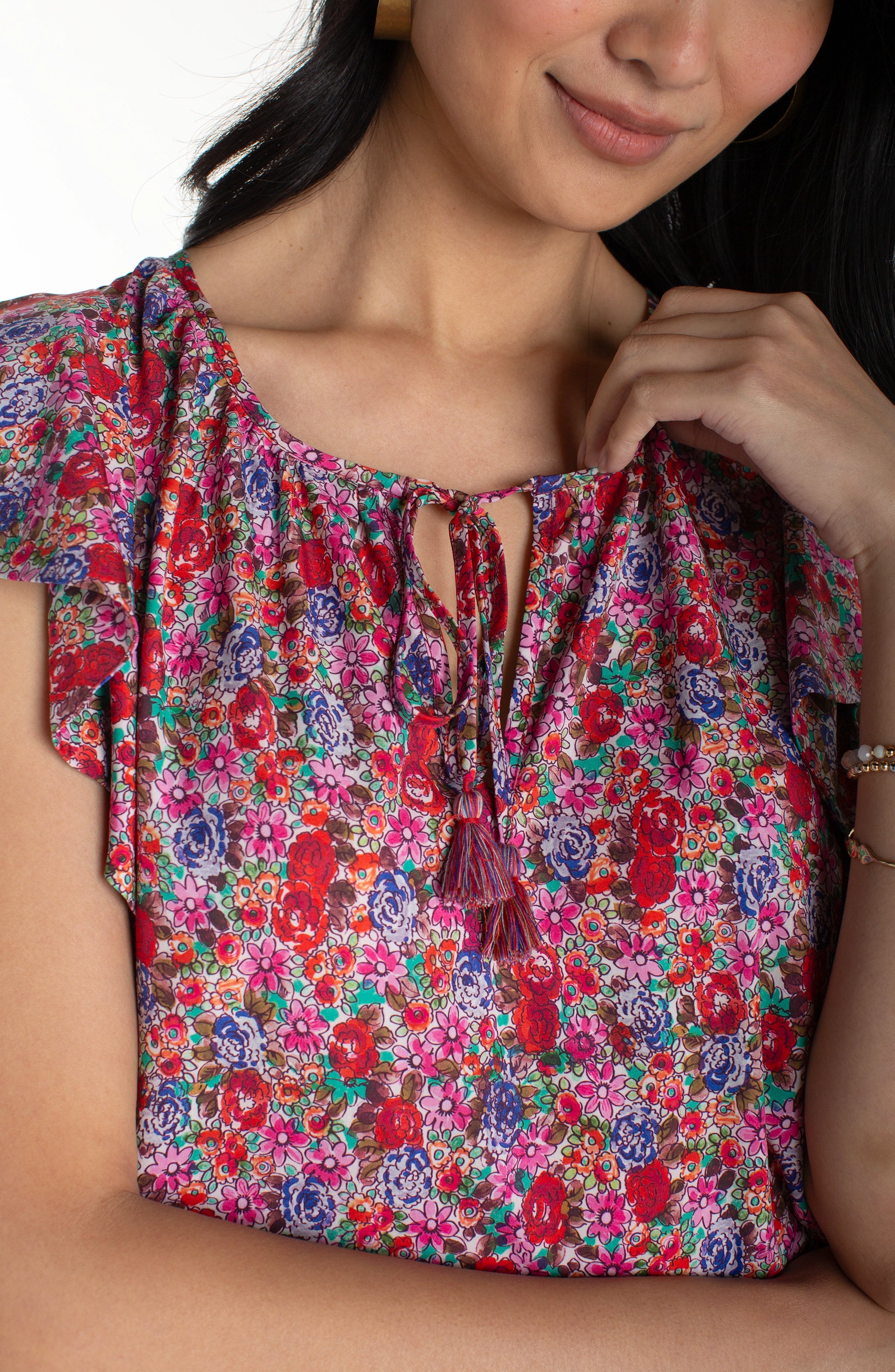 PINK MULTI FLORAL