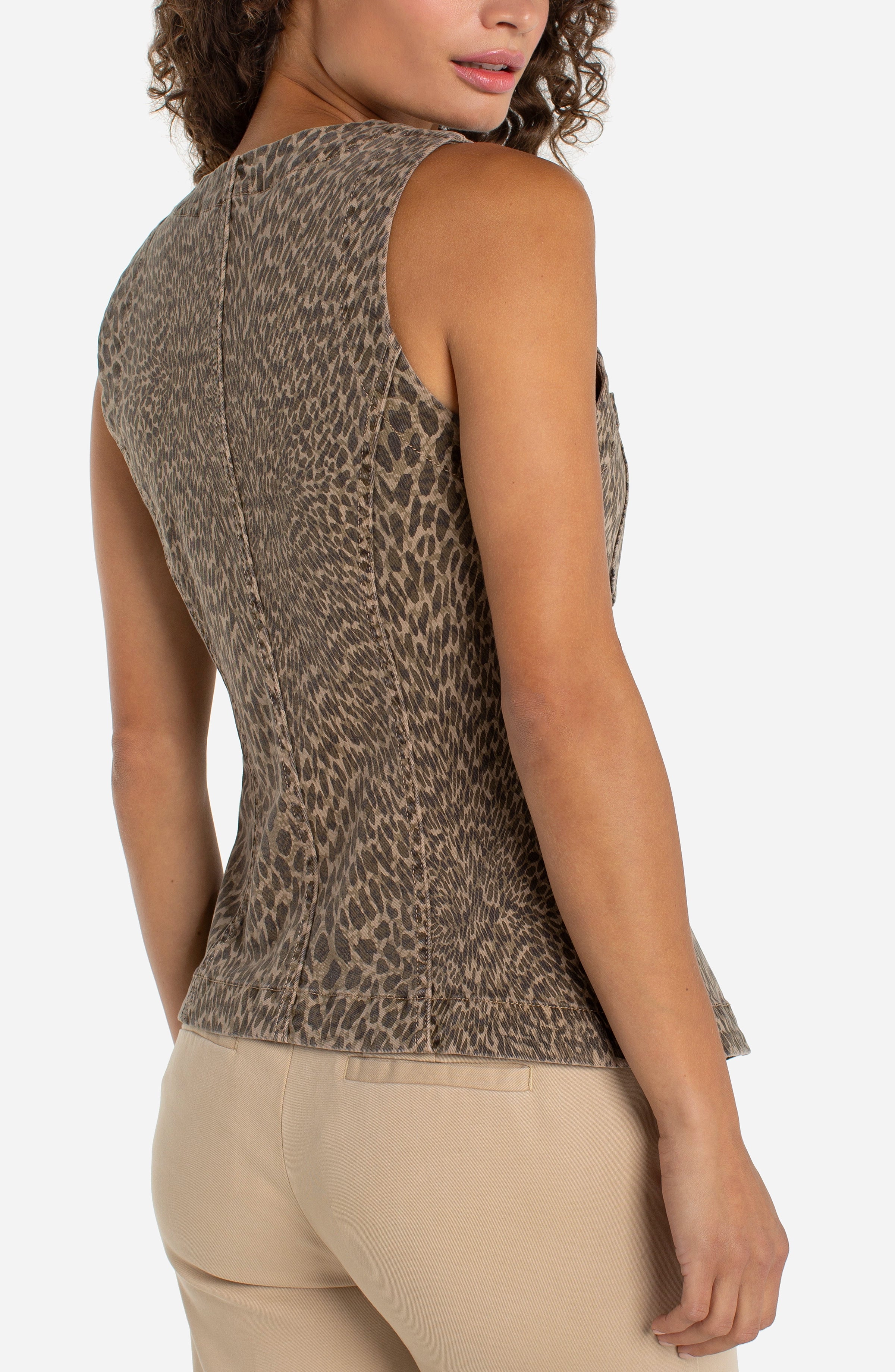KHAKI ABSTRACT ANIMAL