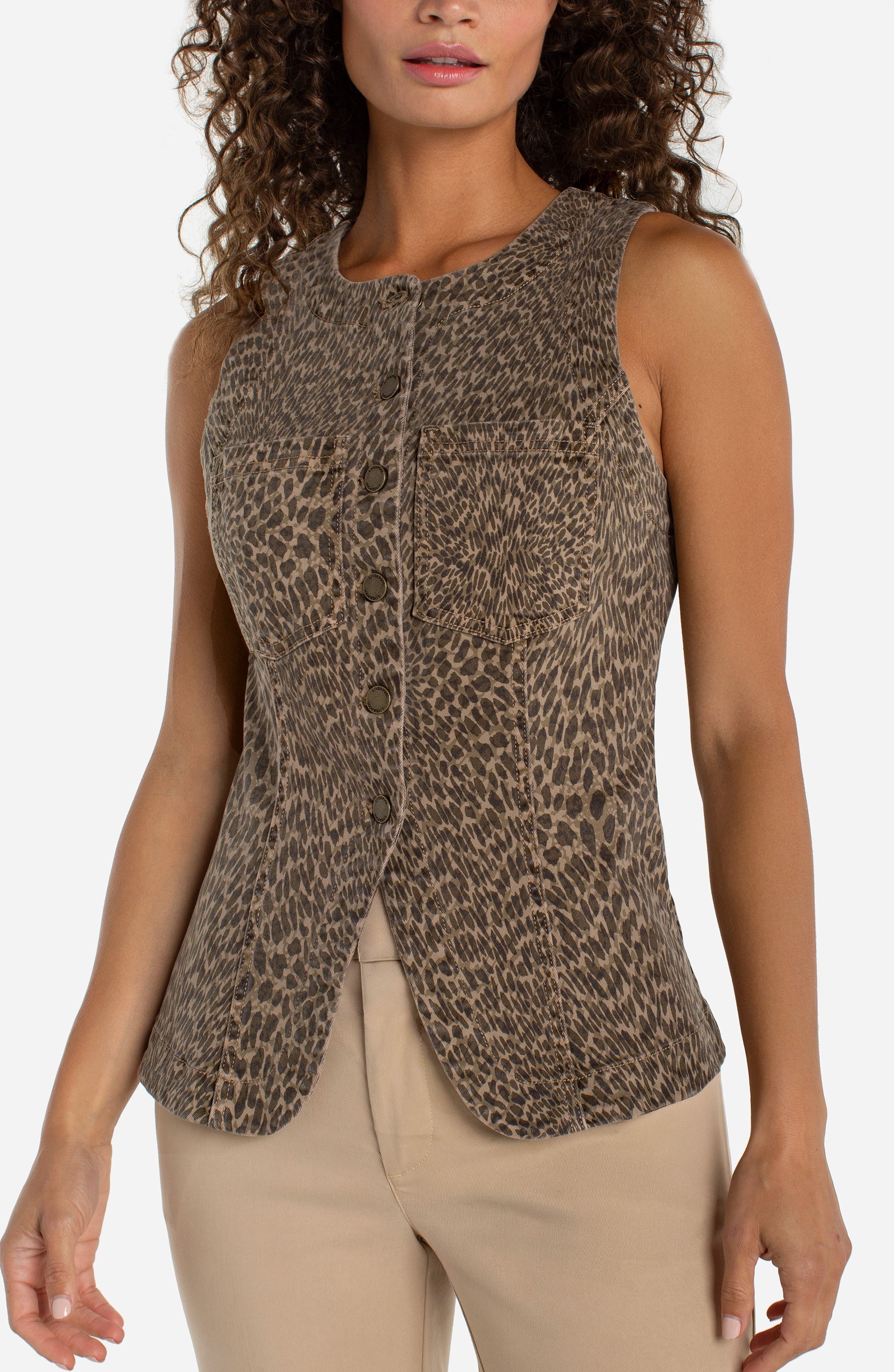KHAKI ABSTRACT ANIMAL