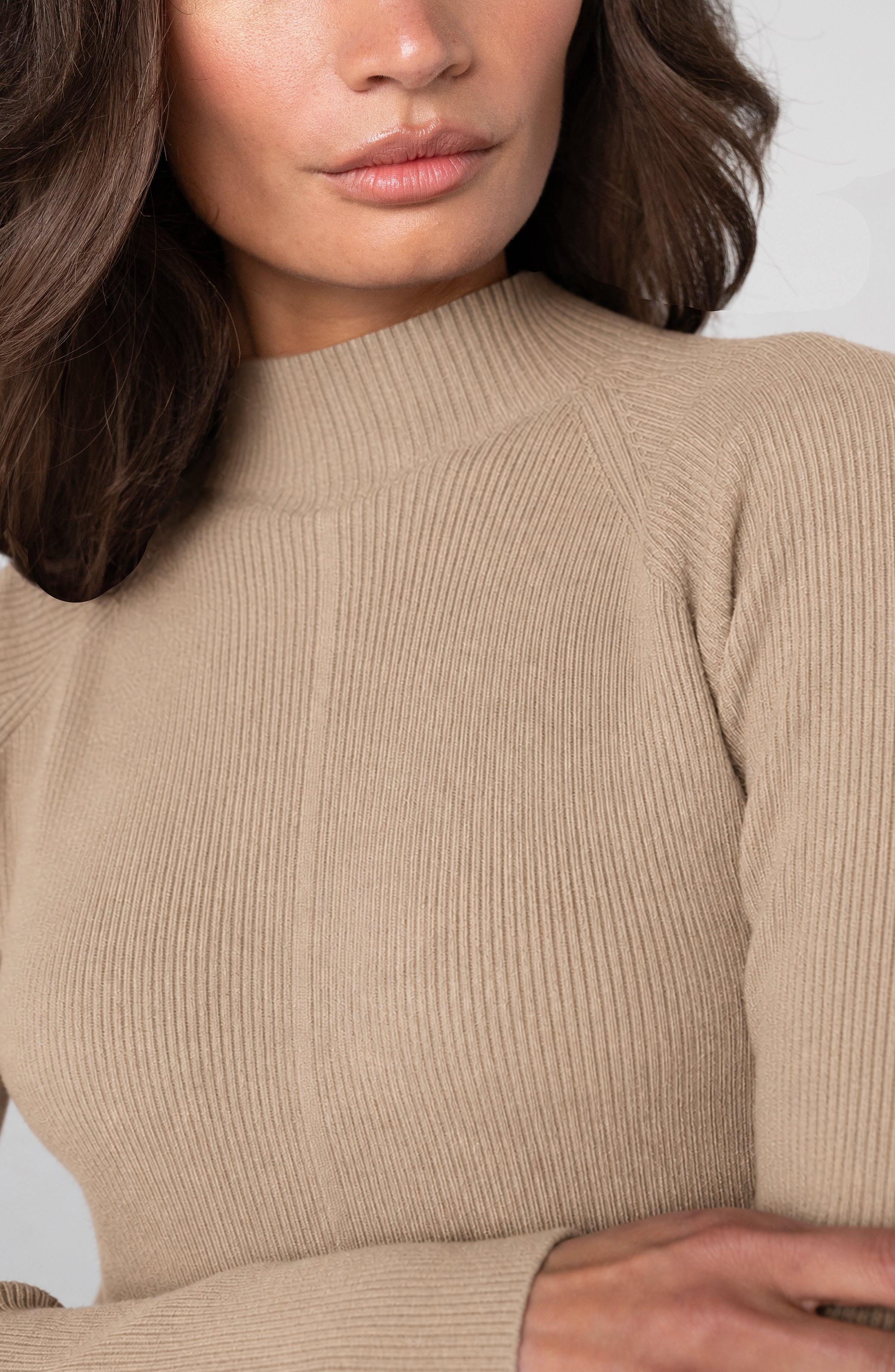 LONG SLEEVE TURTLENECK SWEATER