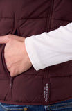 SLEEVELESS REVERSIBLE QUILTED SWEATER VEST