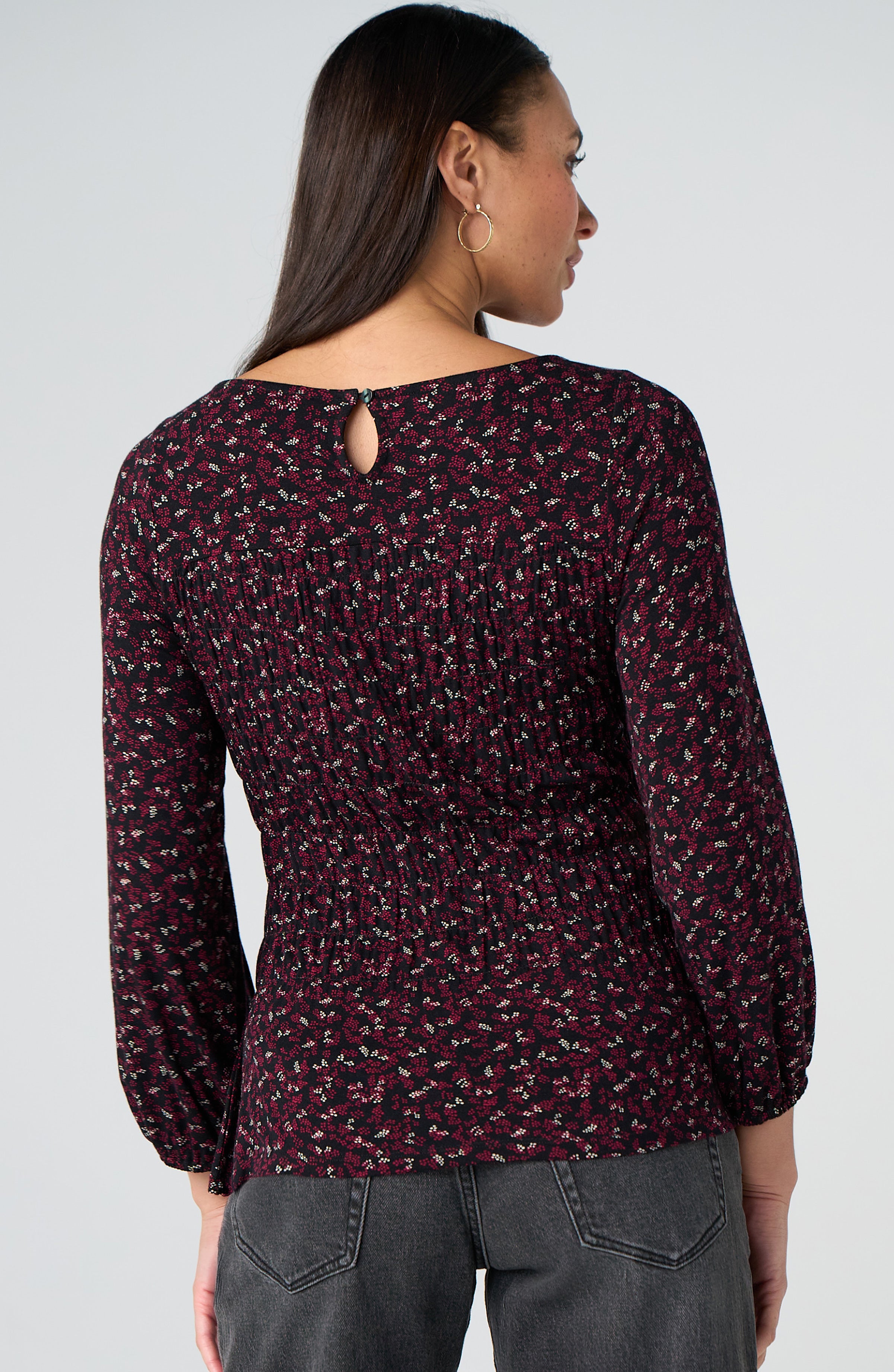 BURGUNDY BLACK MULTI
