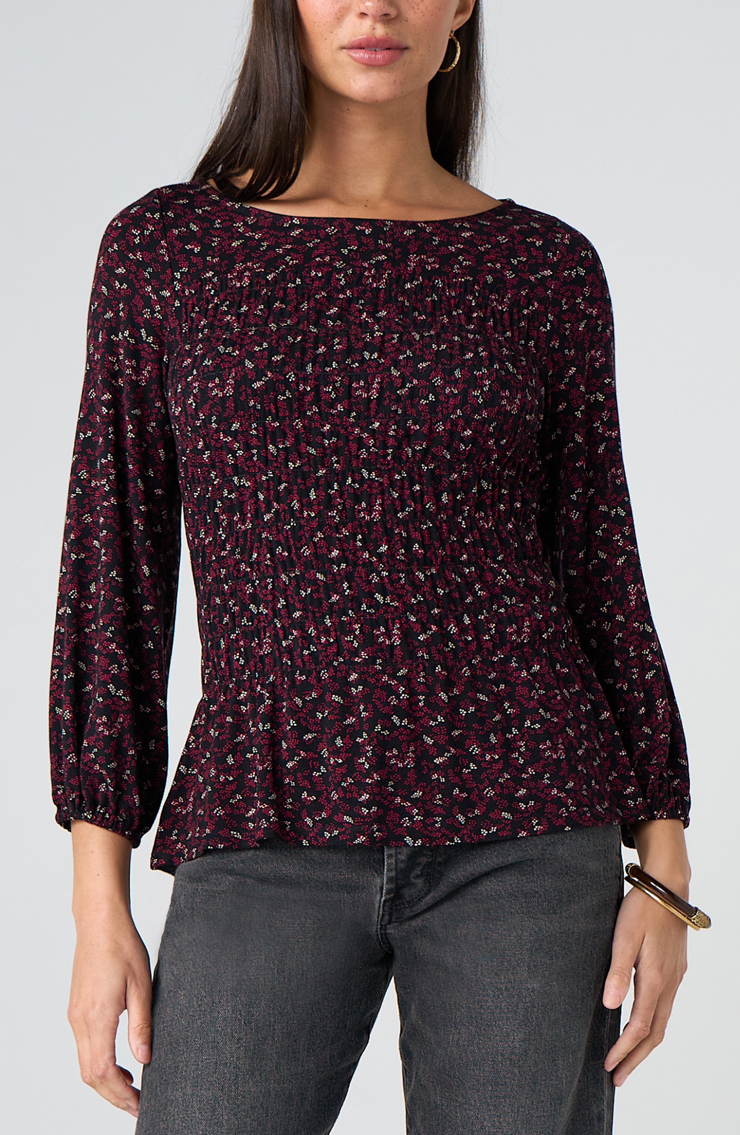 BURGUNDY BLACK MULTI