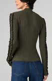 OLIVE WITH BLACK
