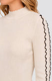 CREAM WITH BLACK