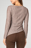 BROWN IVORY STRIPE