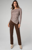 BROWN IVORY STRIPE