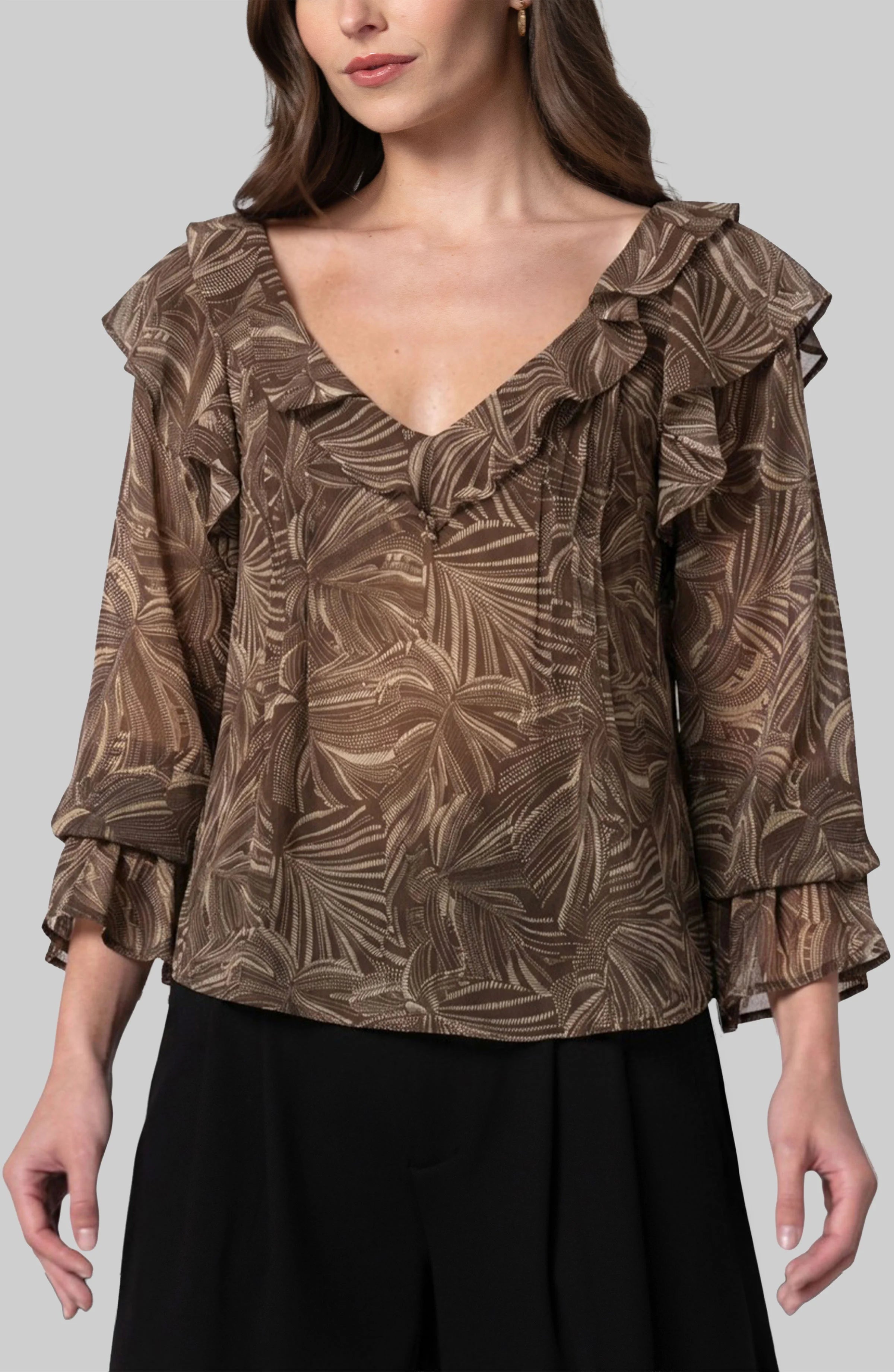 DARK ESPRESSO TAN LEAVES