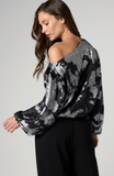 METALLIC SILVER BLACK