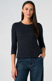 BLACK COBALT STRIPE