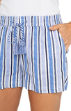 WHITE BLUE MULTI STRIPE