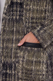 OLIVE BLACK MULTI PLAID