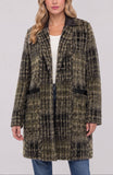OLIVE BLACK MULTI PLAID