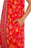 RED ORANGE FLORAL