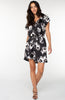 FLUTTER SLEEVE DRESS