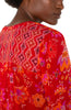 RED ORANGE FLORAL