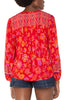 RED ORANGE FLORAL