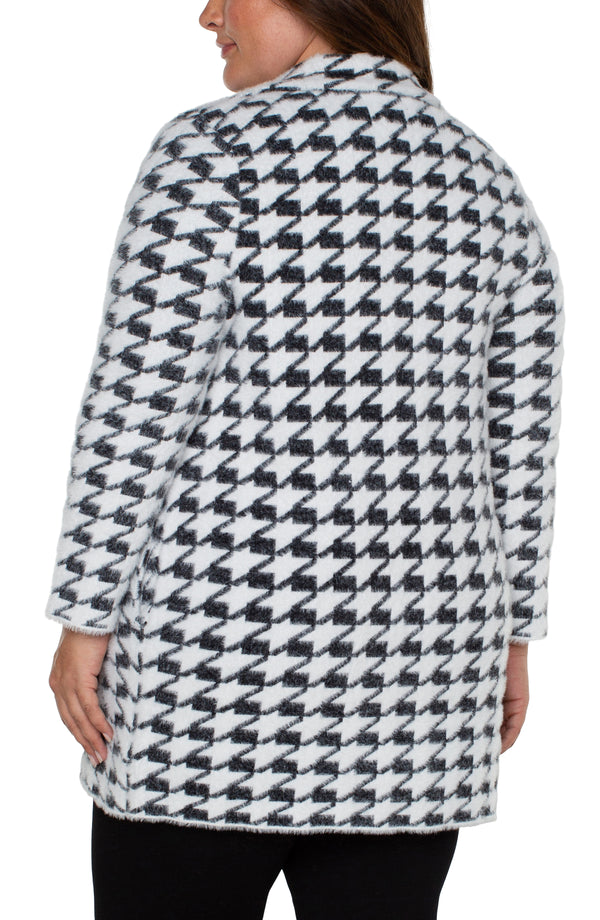 BLACK WHITE HOUNDSTOOTH - View 2