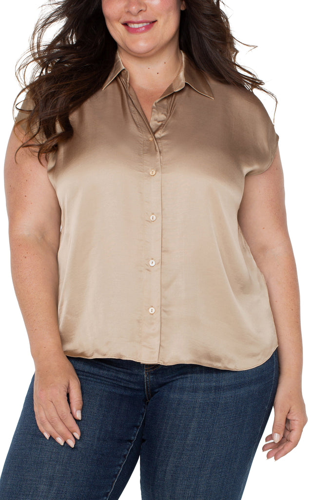 トップス L'Appartement Dolman sleeve sheer Blouse LY8E80VS1-CHAMPAGNE-F-