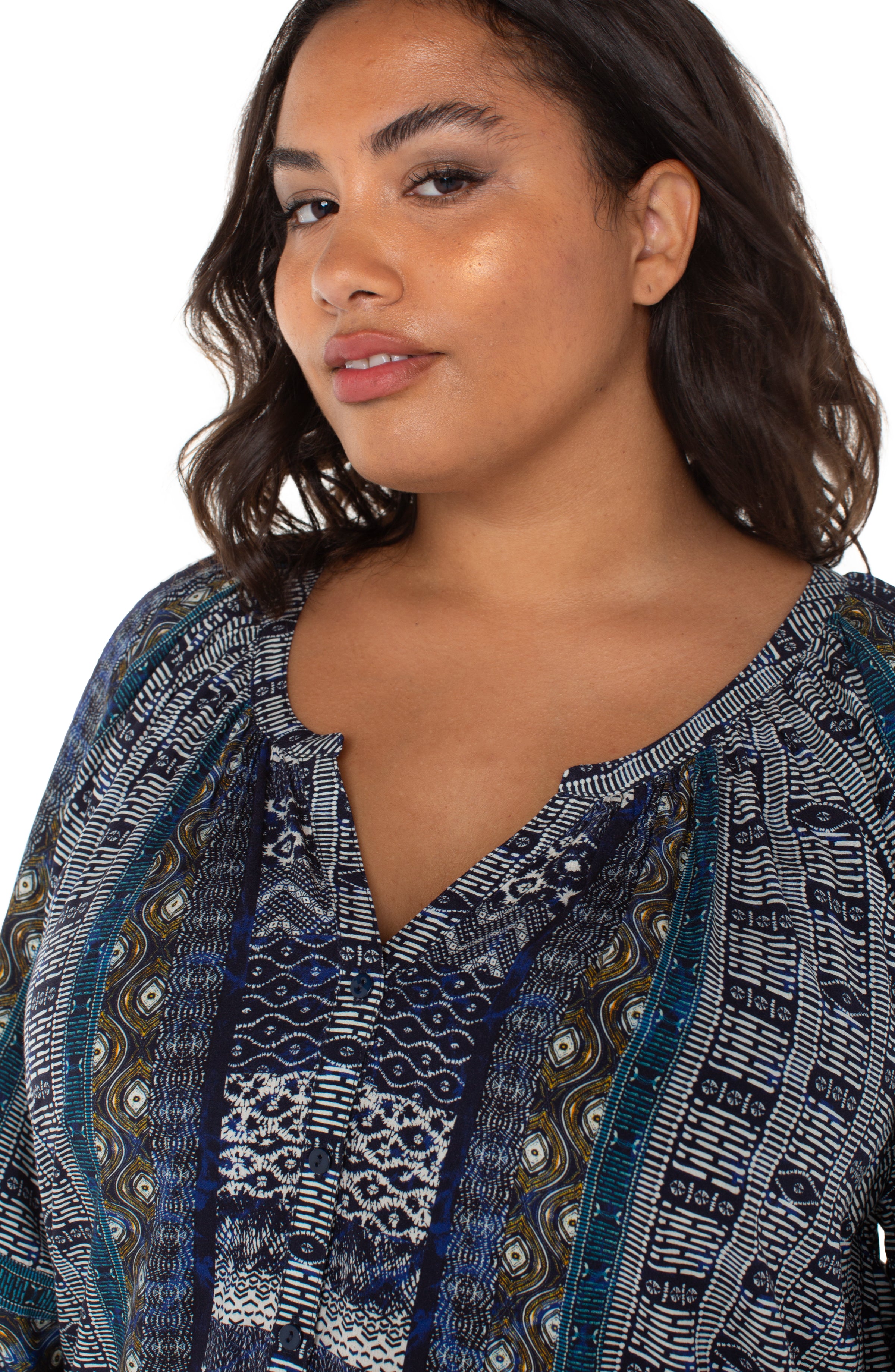 BLUE SHIBORI MULTI