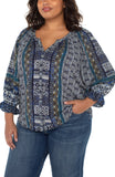 BLUE SHIBORI MULTI