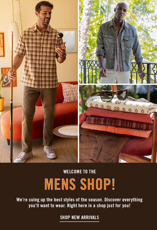 THE MENS SHOP. We're cuing up the best styles of the season. Discover everything you'll want to wear. Shop Men's New Arrivals. 