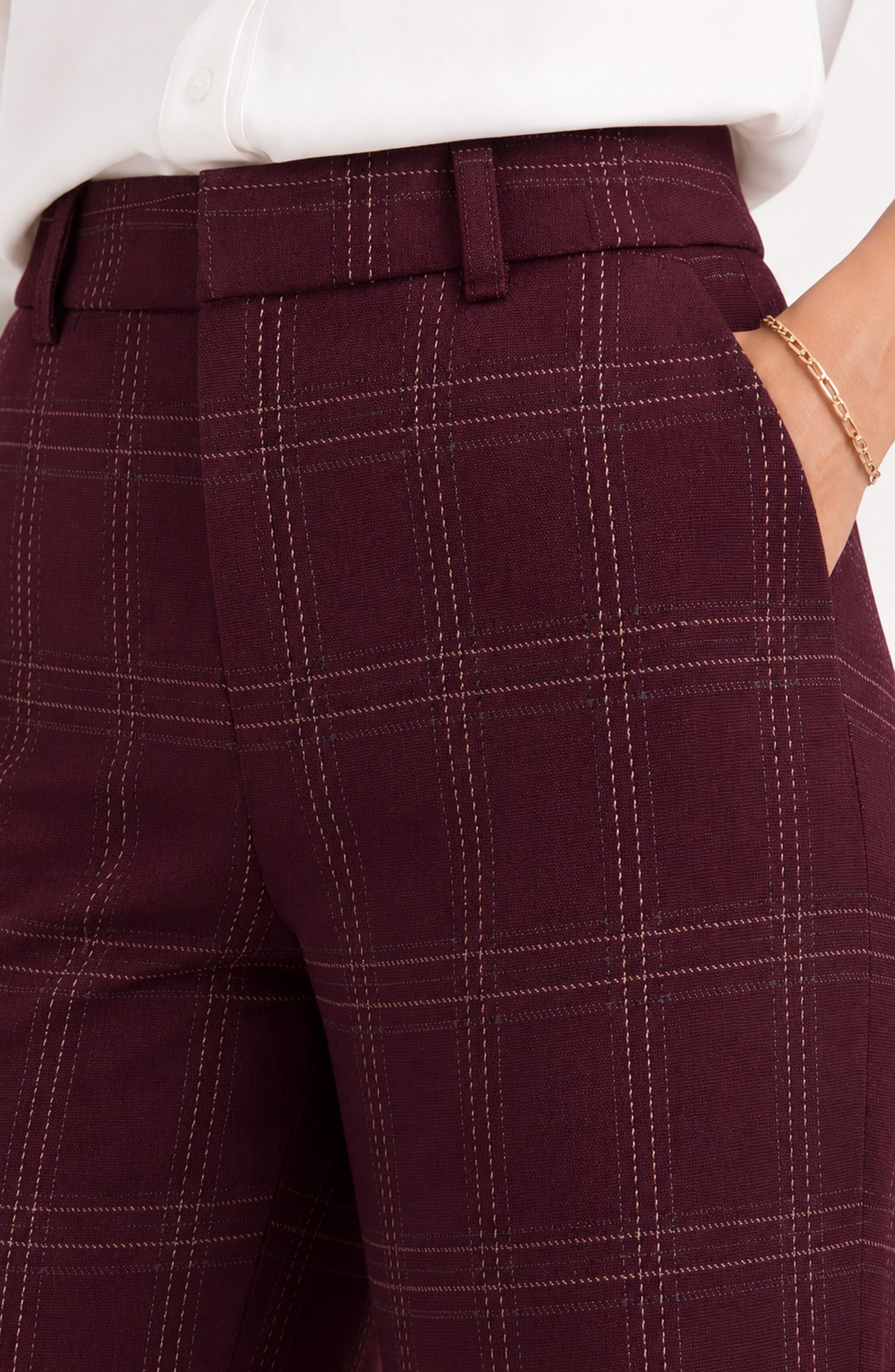 BURGUNDY MULTI