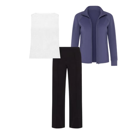 SLEEVELESS BOAT NECK RIB KNIT TOP – LIVERPOOL LOS ANGELES