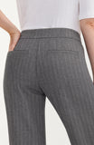 HEATHER GREY TICKING STRIPE