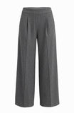 HEATHER GREY TICKING STRIPE