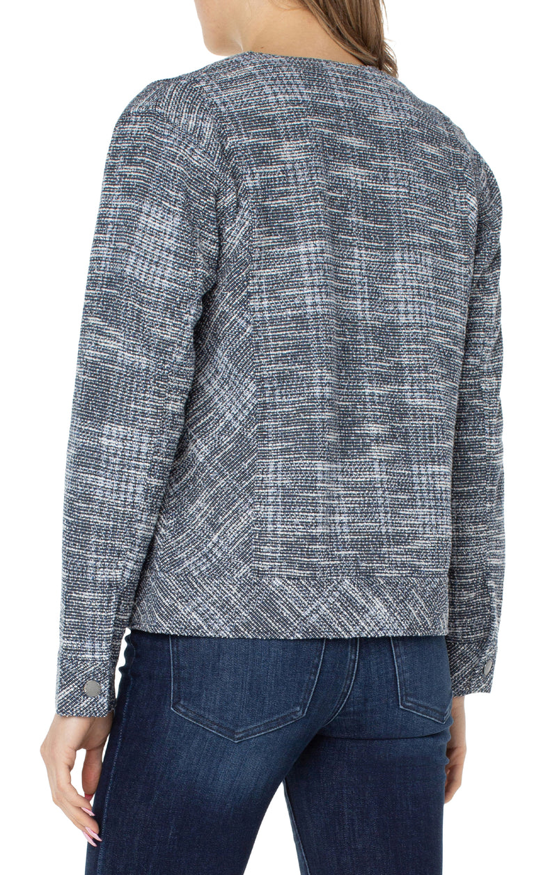 ROYAL NAVY PLAID BOUCLE-3